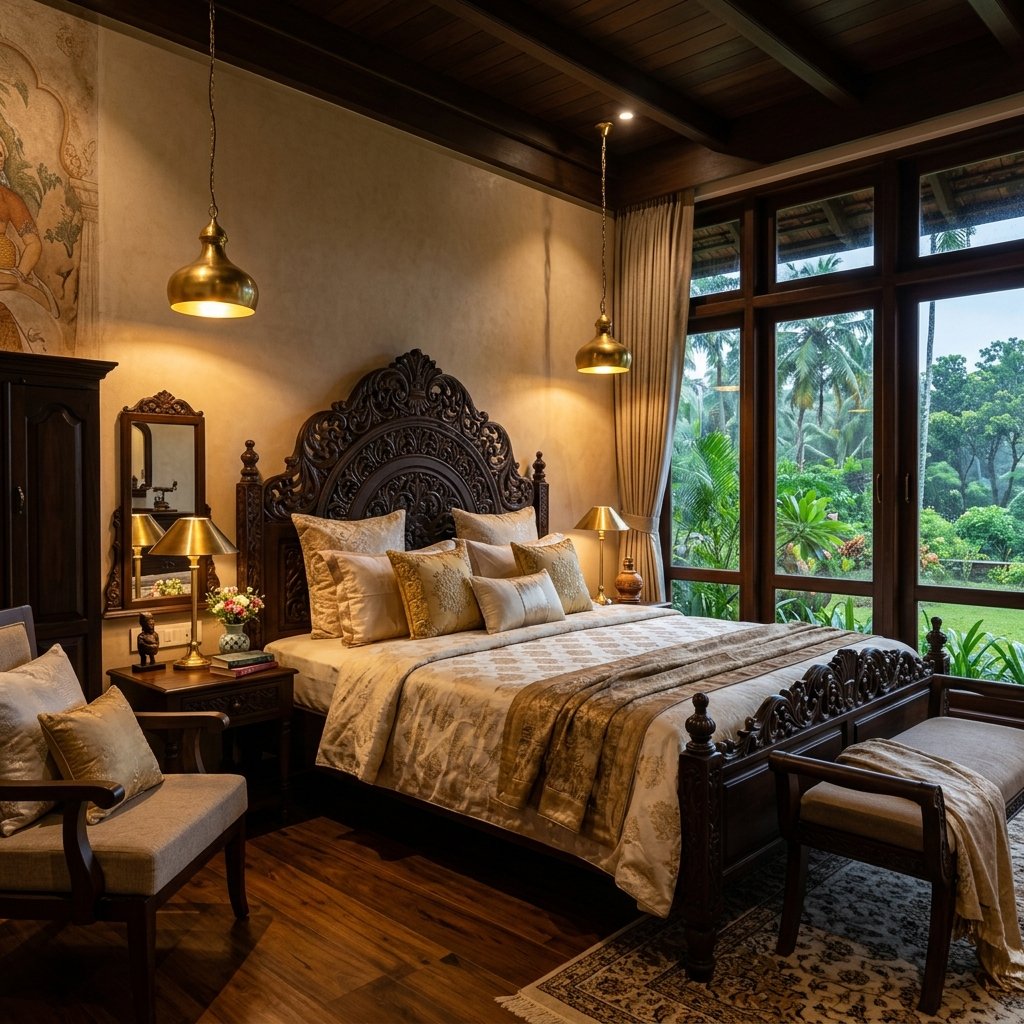 Master bedroom Kerala