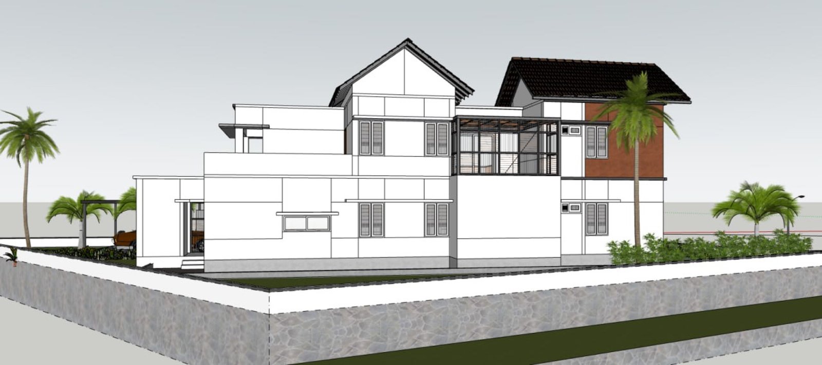 Calicut Villa site photo 1 Mezmerix Builders