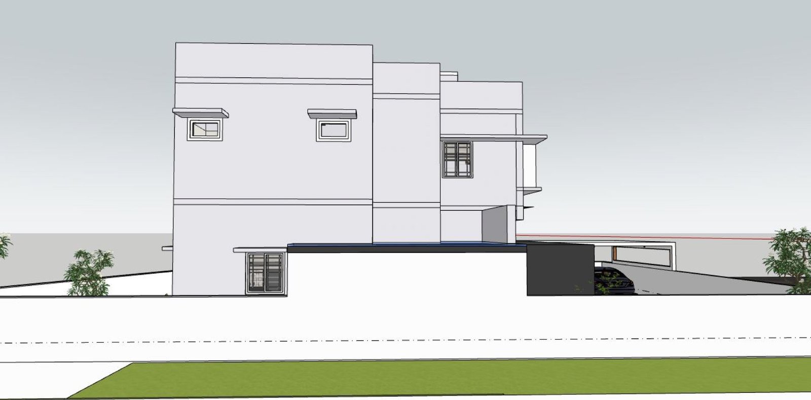 Ram Prakash Residence site photo 1 Mezmerix Builders